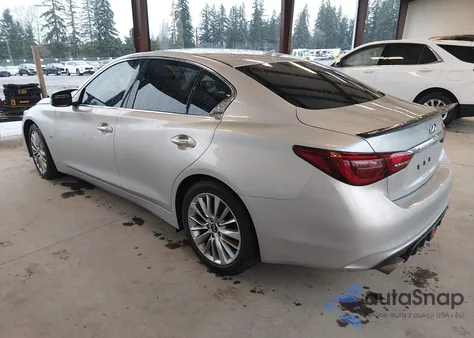 2019 Infiniti Q50 3.0T Luxe z USA, uszkodzony, nr VIN JN1EV7APXKM515744